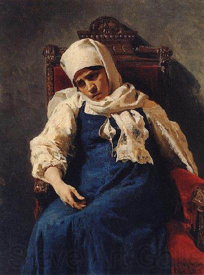 Ilya Repin Portrait of actress Pelageya Antipevna Strepetova in the role of Elizabeth